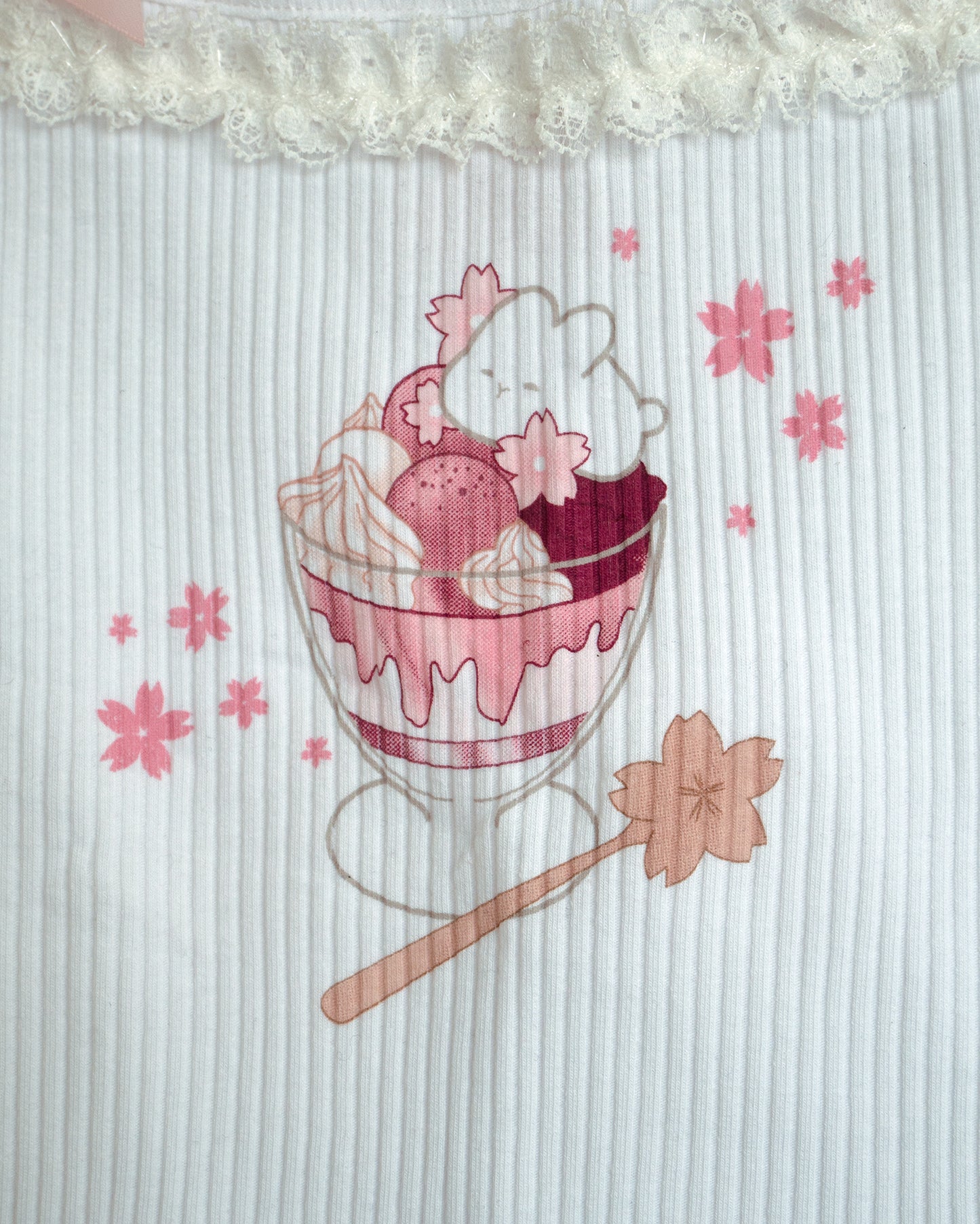 Débardeur : Sakura parfait Mochi Lapin
