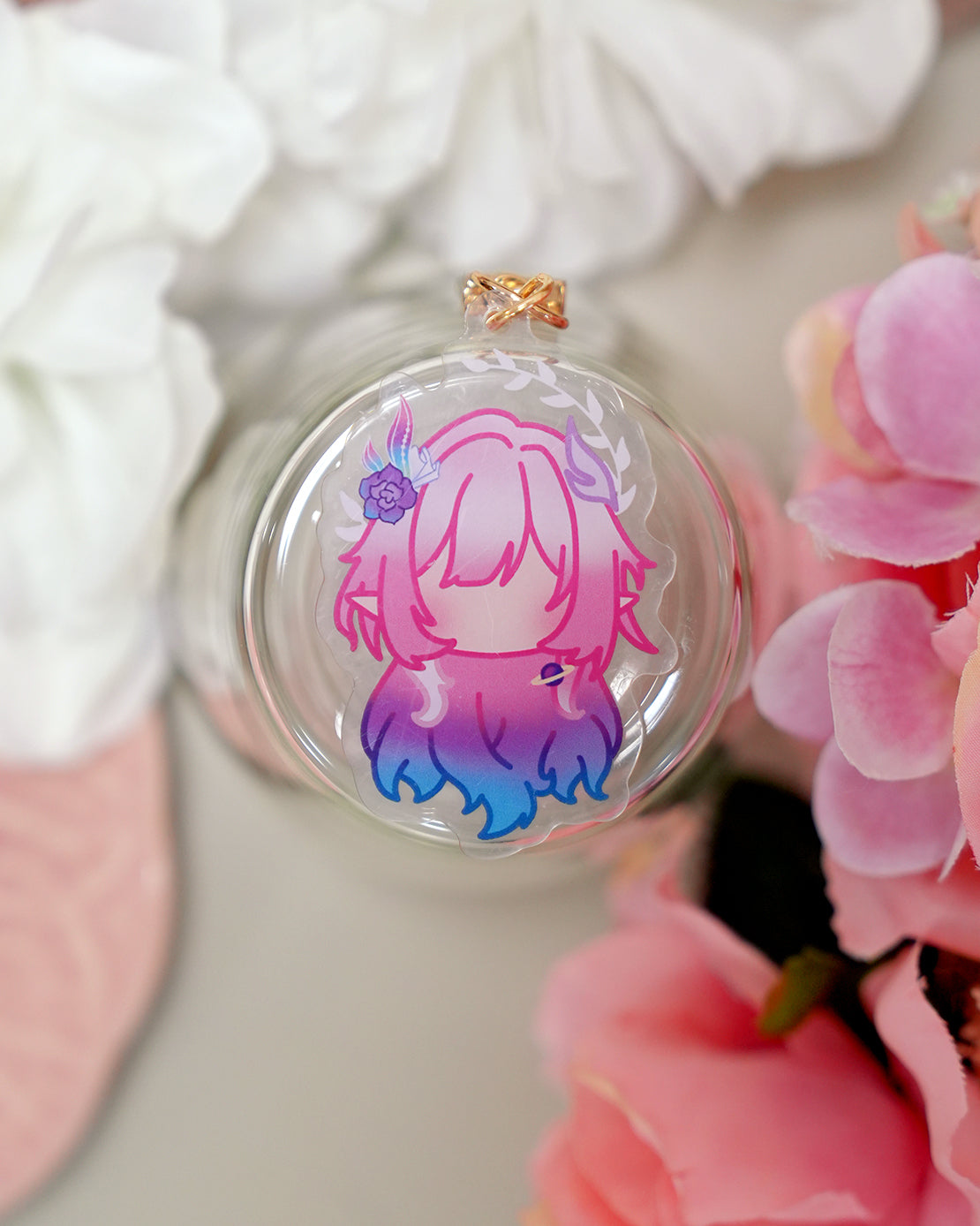 Porte clé acrylique Cyrene