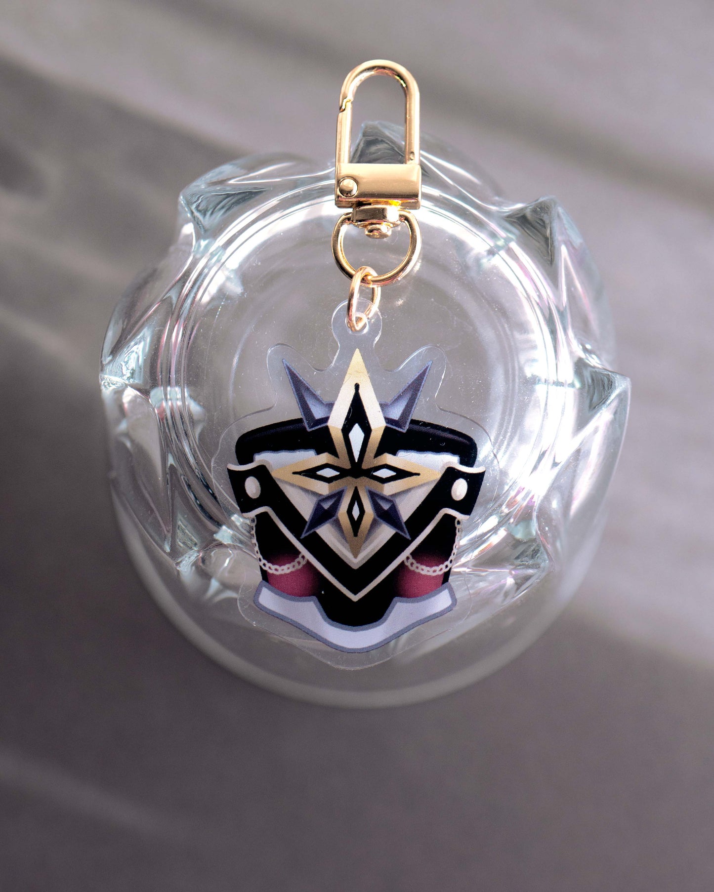 Capitano Acrylic keychain