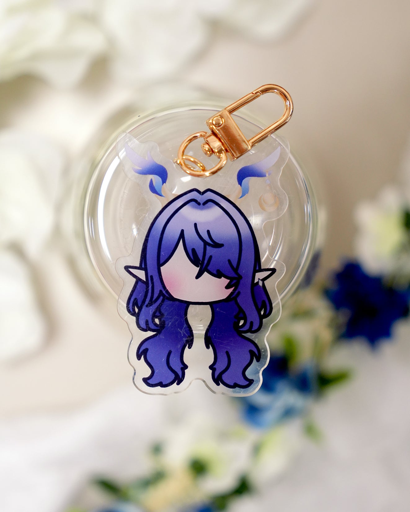 Porte clé acrylique Lauma