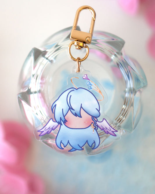 Porte clé acrylique Robin