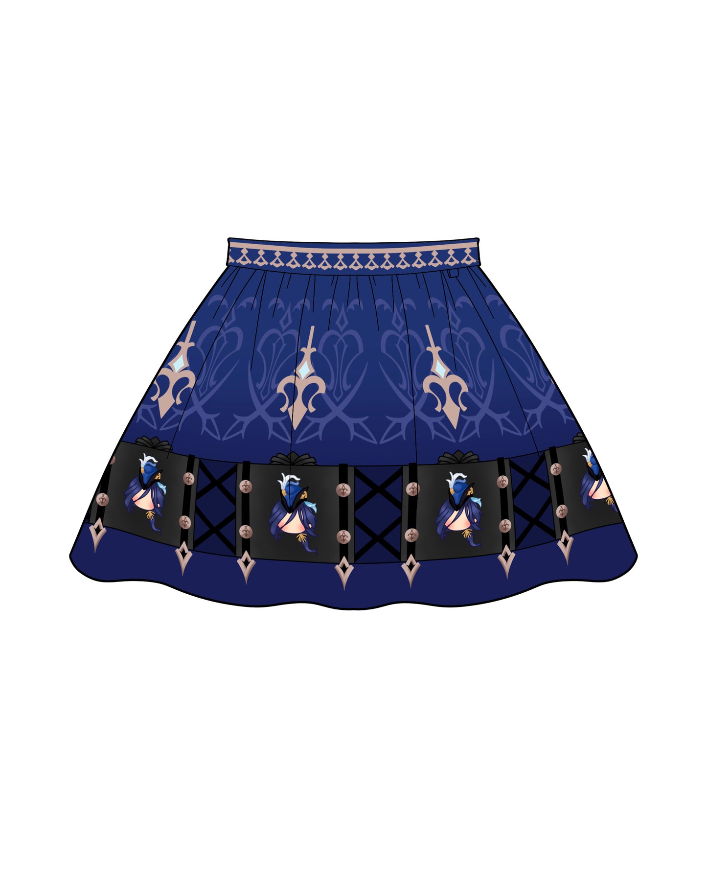 Made to order: Clorinde Skirt