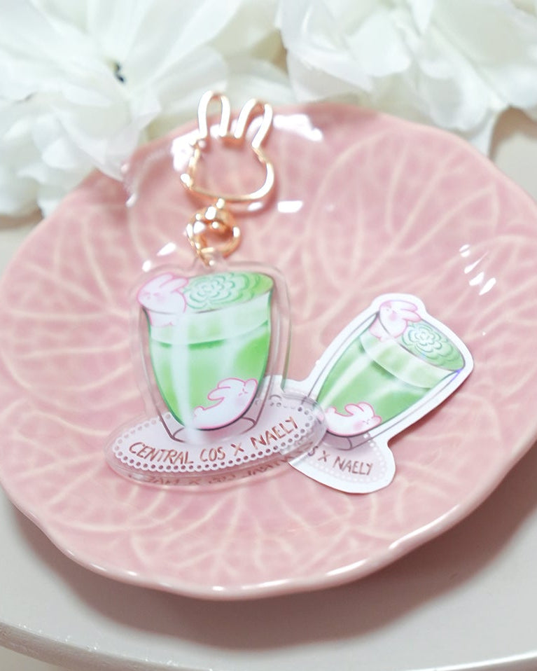 [Quantité limité] Spécial Naely x Central Cos Porte clé acrylique et sticker