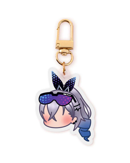 Silver Wolf Acrylic keychain