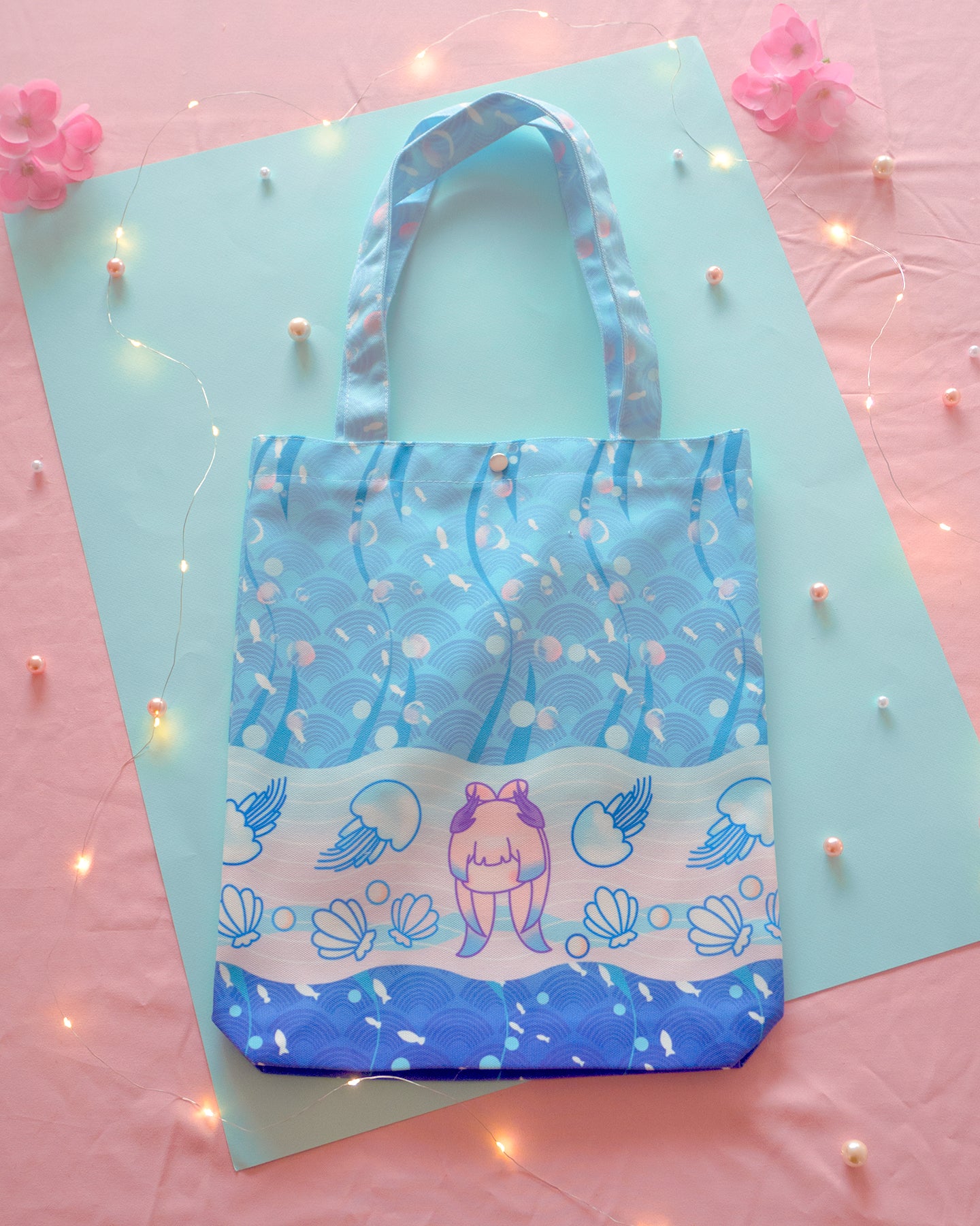 Tote bag Sangonomiya Kokomi