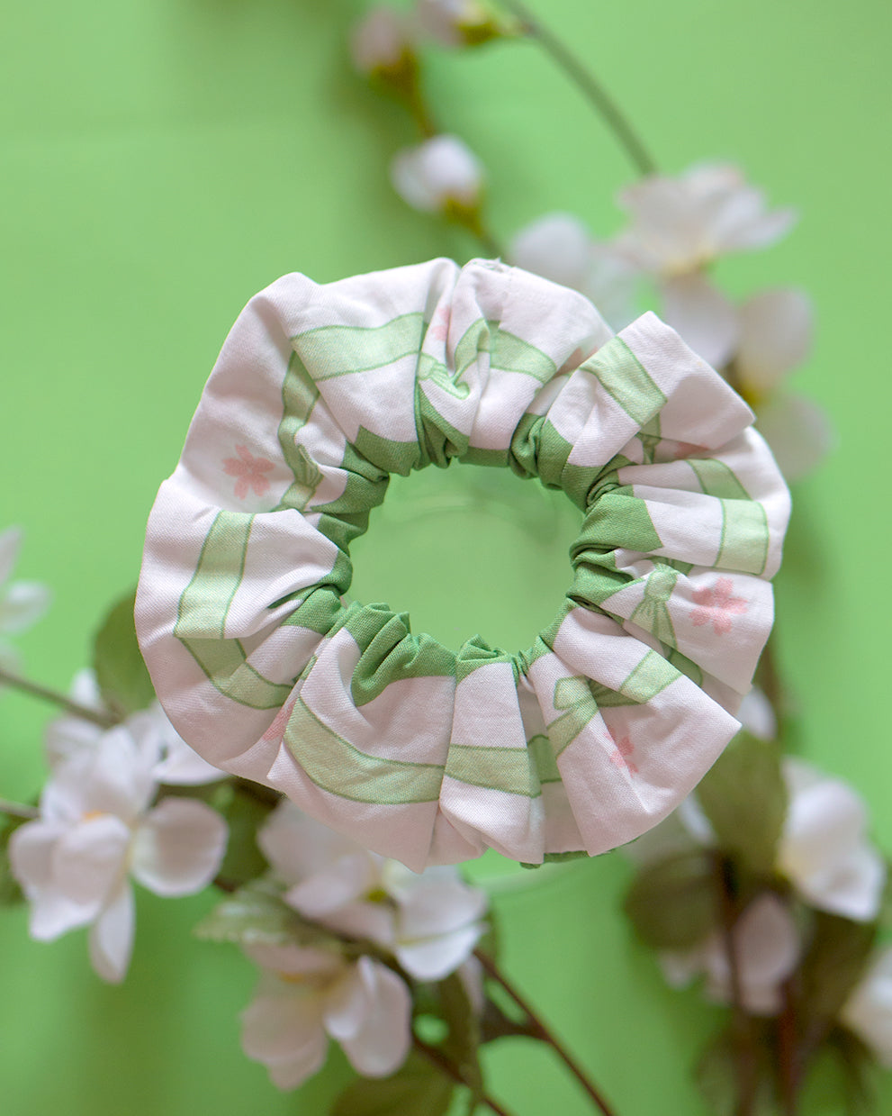 Matcha Scrunchie