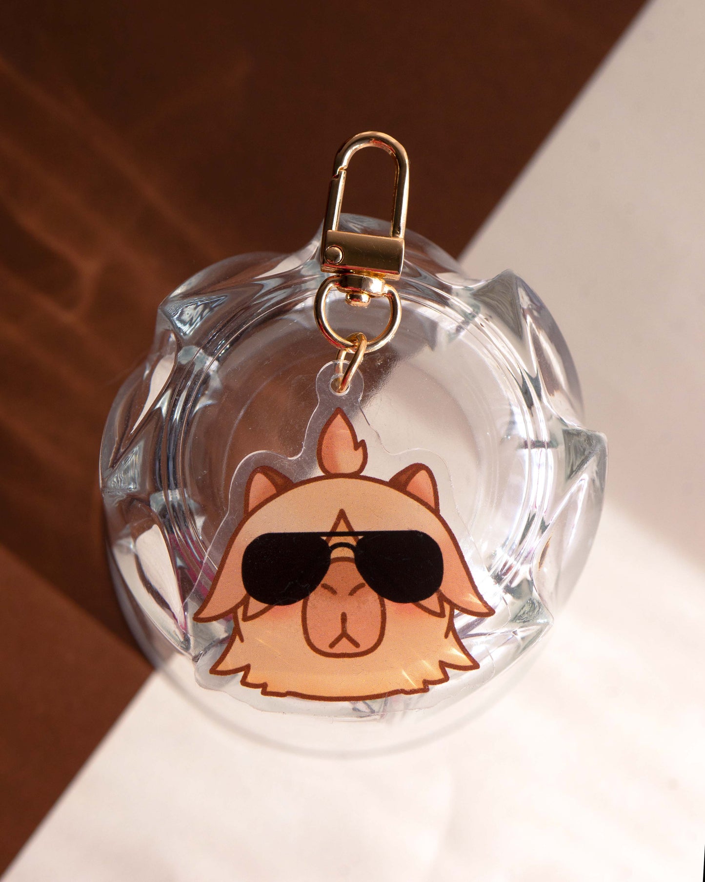 Capybara Acrylic keychain