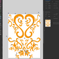 Gyokuyo front panel embroidery file